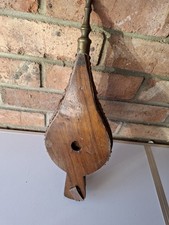 Antique Carved Wooden Studded