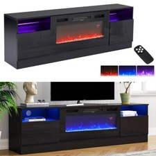 70inch Wooden Fireplace Media