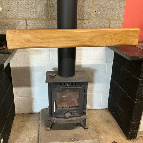 Solid oak floating fascia - oak,