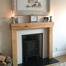 Oak Beam Fire Surround Wooden