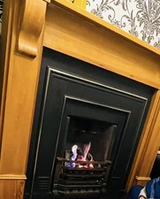 Wooden Fireplace Mantelpiece