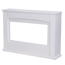 White Fire Surround Wooden