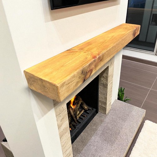 Solid fireplace beam - solid,