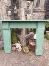 Very Large Wood Wooden Painted