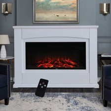 Electric Fire Fireplace LED