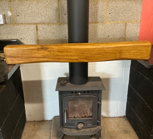 Solid oak floating fascia - oak,